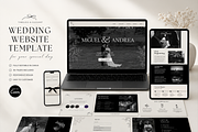 Wedding Website Canva Template, an UI Kit Template by SKVidz (Thumbnail 2 of 7)