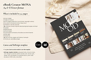 eBook for Coach / CANVA, INDD / Mona, a Magazine Template by Mirazz (Thumbnail 2 of 21)