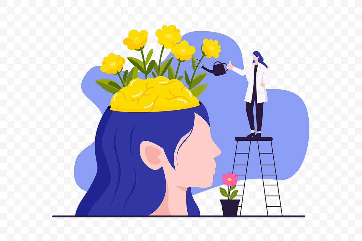 Positive Mindset Growth Illustration, an Object Illustration by Partikusi Design (Photo 3 of 3)