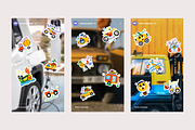 Animated Vehicle Stickers, an Emoji Icon by Prosymbols (Thumbnail 3 of 11)