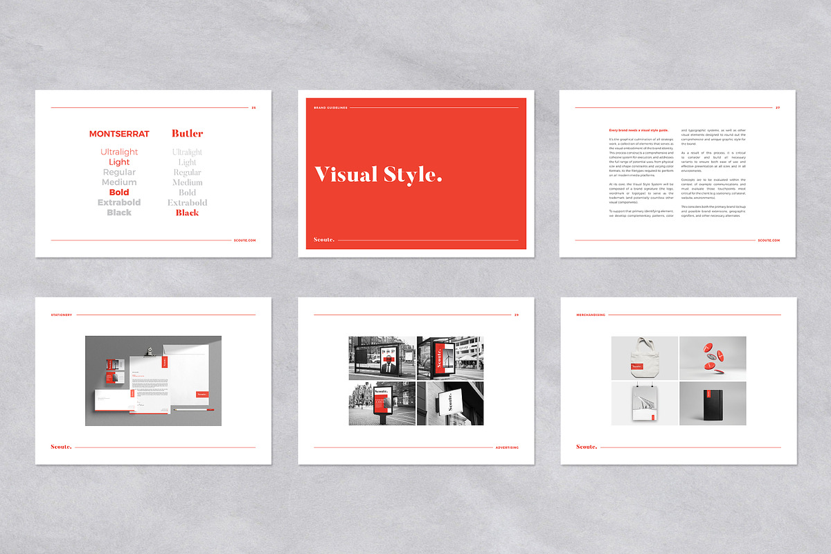 Brand Guidelines Template, a Brochure Template by Andre28 (Photo 7 of 9)