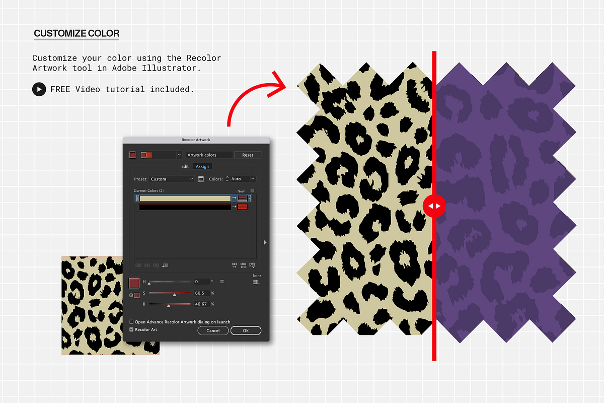 Custom Leopard Seamless Animal Print, a Pattern Graphic by Swatch Supply (Photo 3 of 8)