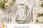 Summer Garden Watercolor flowers, a Seasonal Illustration by Yuliia Lashevska (Thumbnail 11 of 13)