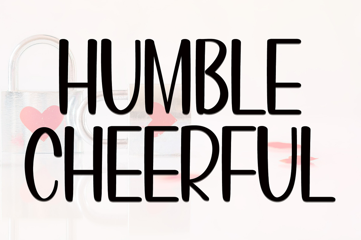 HUMBLE CHEERFUL, a Handwritten Font by FreshTypeINK (Photo 1 of 5)