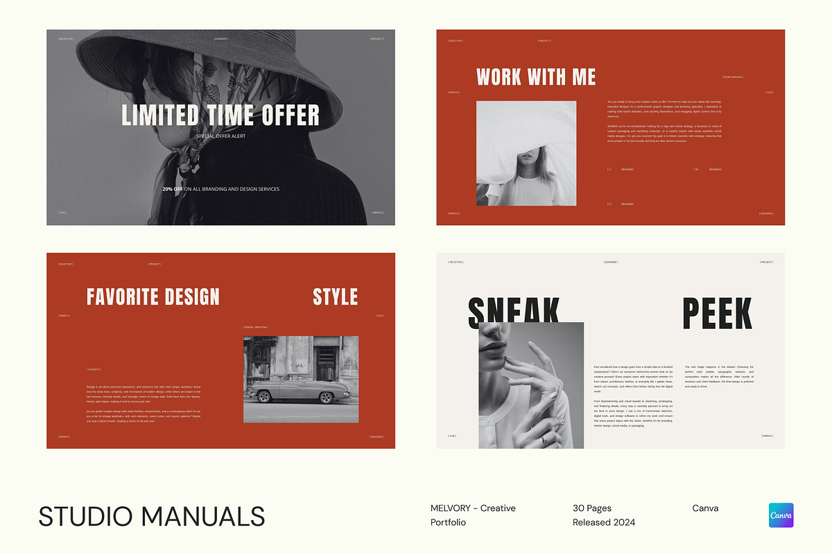 MELVORY - Creative Portfolio, a Social Media Template by Studio Manuals (Photo 3 of 8)