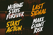 Brush - Display Brush Font, a Handwritten Font by NuType (Thumbnail 8 of 9)