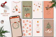 Boho Christmas, warm & cozy, a Seasonal Illustration by Mio Buono (Thumbnail 13 of 17)
