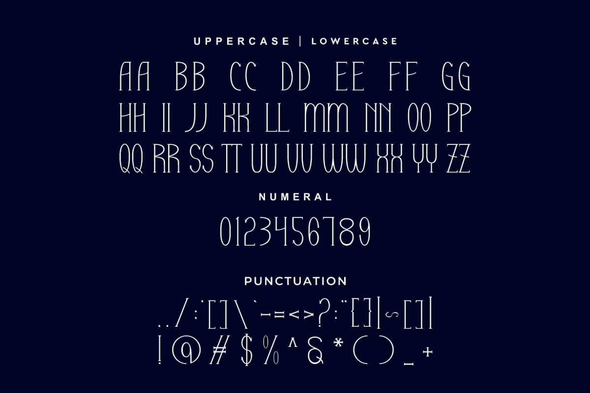 Zekonus - Modern Serif Font, a Serif Font by Iqsiart Studio (Photo 6 of 8)