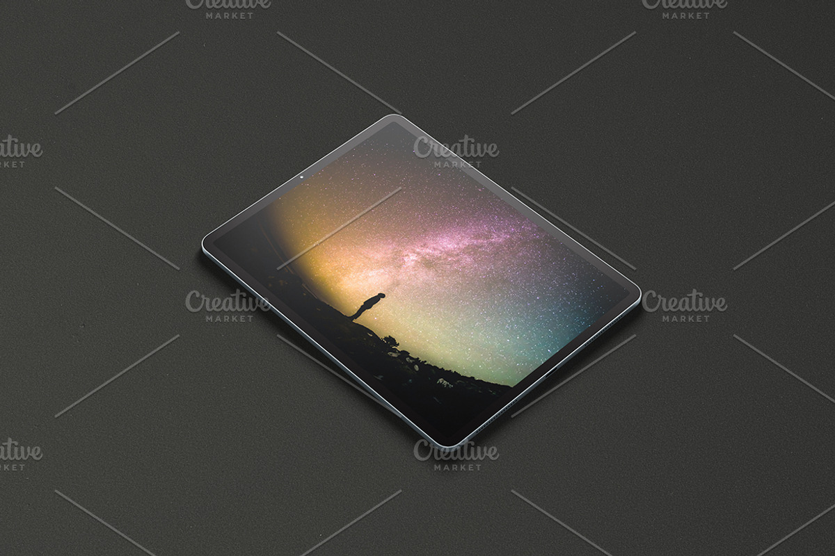 iPad Pro Tablet Screen Mockup, an iPad Mockup by professorinc (Photo 10 of 13)
