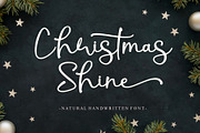 Christmas Shine - Handwritten Font, a Script Font by Letterafa Studio (Thumbnail 1 of 10)