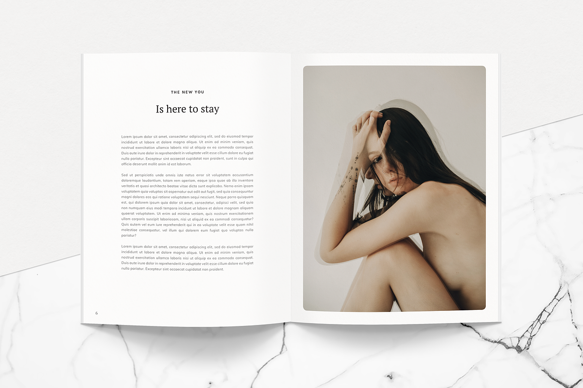Friend Magazine Template, a Magazine Template by SubtleSupply (Photo 5 of 19)