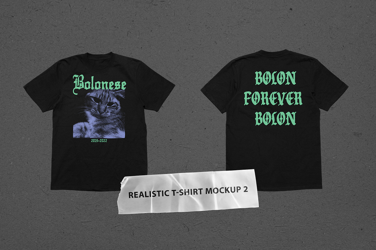 Realistic T-shirt Mockup 2, a Shirt Mockup by Uncentrifuged Pressure (Photo 1 of 7)