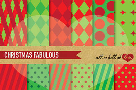Christmas Background Patterns