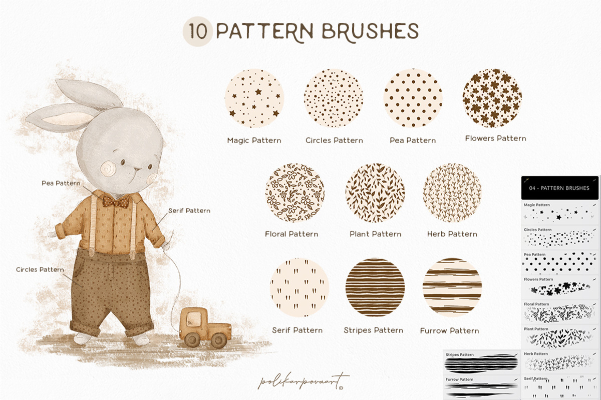Time of Magic. Procreate Brushes, a Brush Add-On by polikarpovaart (Photo 8 of 18)