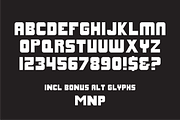 Midwest - A vintage inspired font, a Sans Serif Font by Sam Merrigan Design (Thumbnail 3 of 4)