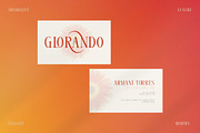 Glorando Modern Serif Font Display, a Serif Font by Storytype Studio (Thumbnail 6 of 15)