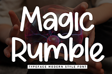 Magic Rumble | Script Font