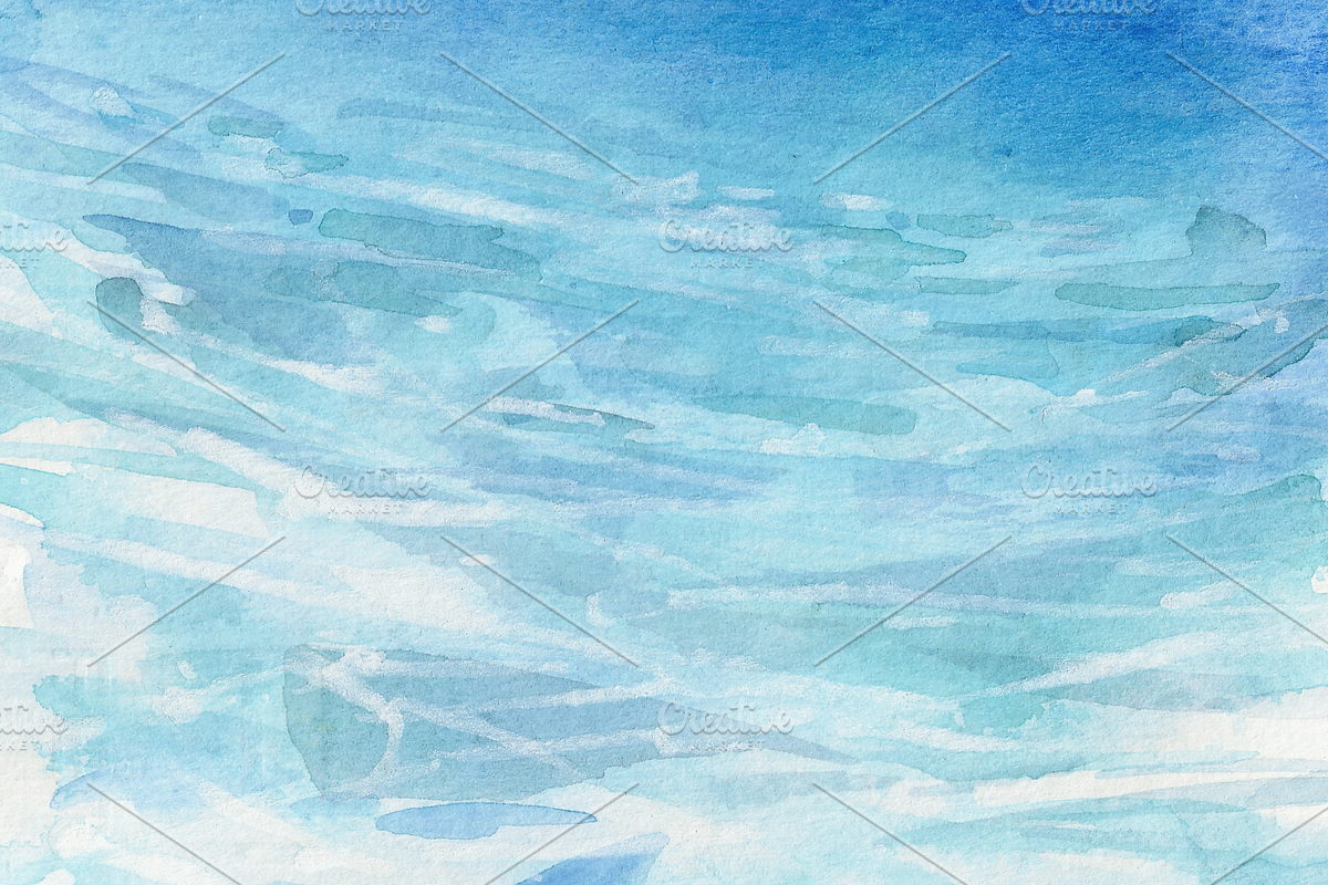 Abstract Ocean Floor Painting, a Texture Graphic by Kolorata Art (Photo 2 of 3)