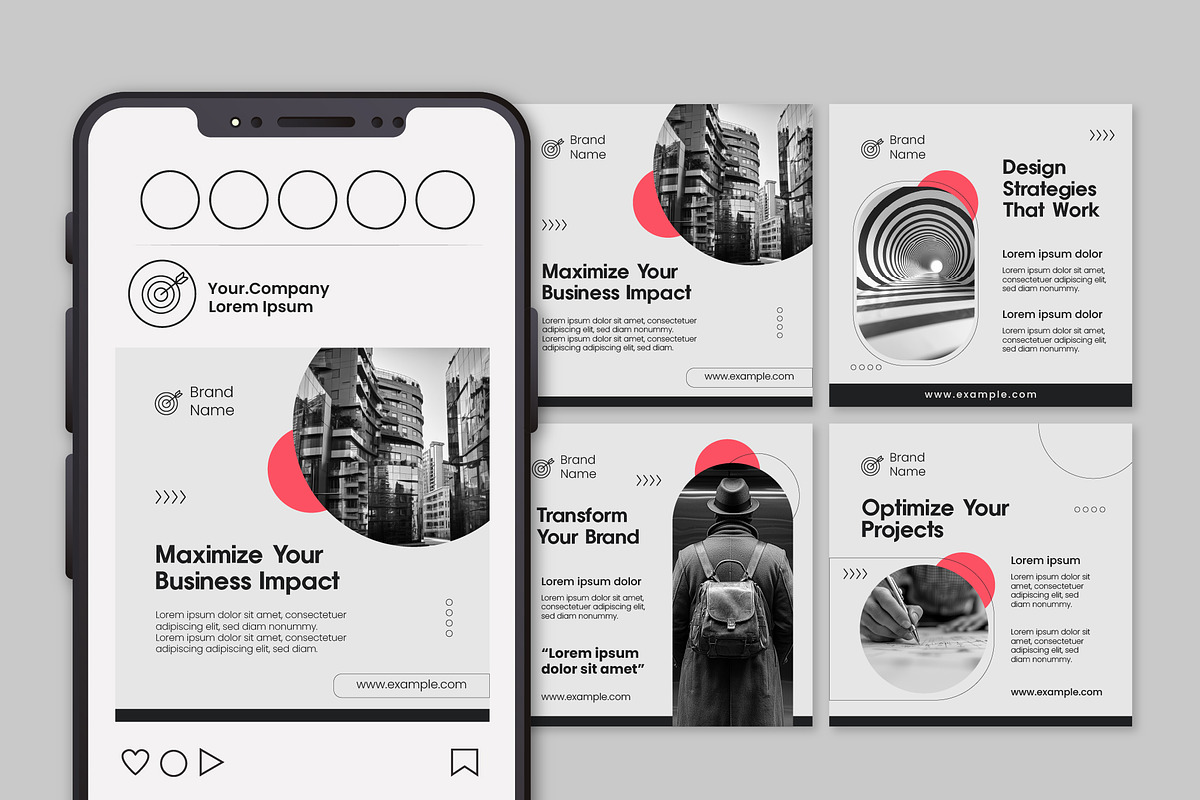 Business Instagram Post Template preview 2