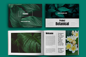 Botanical Magazine Layout