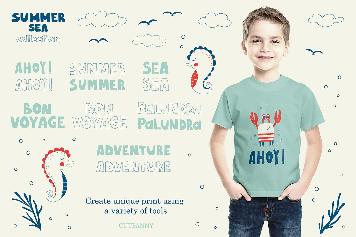 Cute nautical collection, an Object Graphic by Cuteanny Design (Photo 6 of 8)