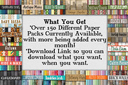 The Ultimate Digital Paper Bundle, a Pattern Graphic by OldMarket Designs (Thumbnail 2 of 12)