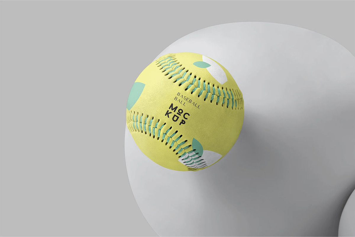 Baseball mockup, a Product Mockup by megostudi0 (Photo 4 of 6)