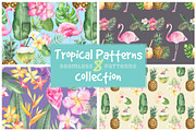 Tropical Pattern Collection, an Illustration by Vivitta (Thumbnail 1 of 12)