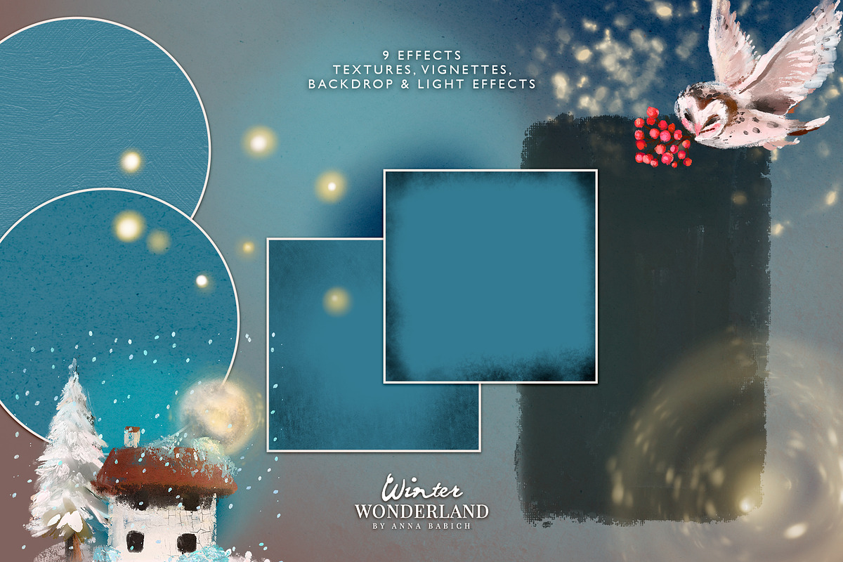 Winter Wonderland Oil Clipart, an Animal Illustration by Anna Babich (Photo 6 of 8)