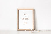 Frame Mockup, Boho Mockup Frame, a Print Template by BirdieFrames (Thumbnail 2 of 3)
