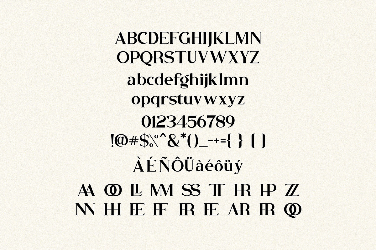 Buffallo - Serif Font preview 7
