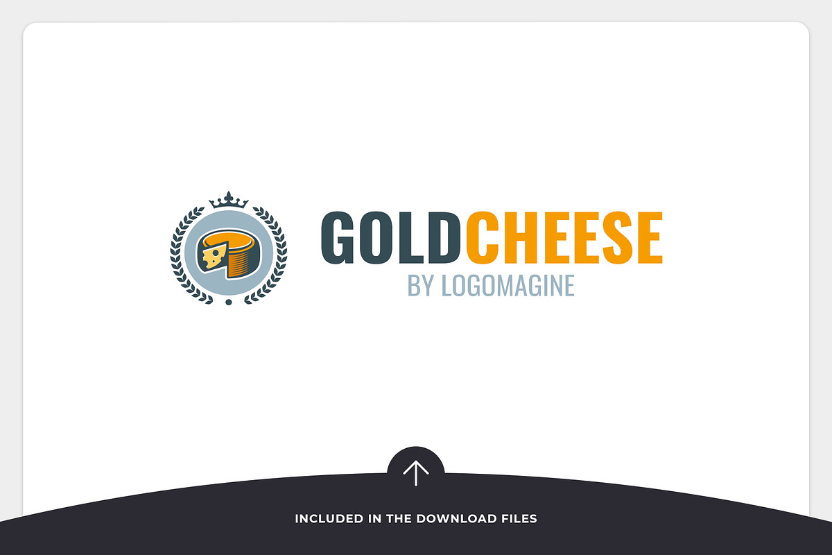 Gold Cheese Logo Template, a Branding & Logo Template by LOGOMAGINE (Photo 11 of 16)