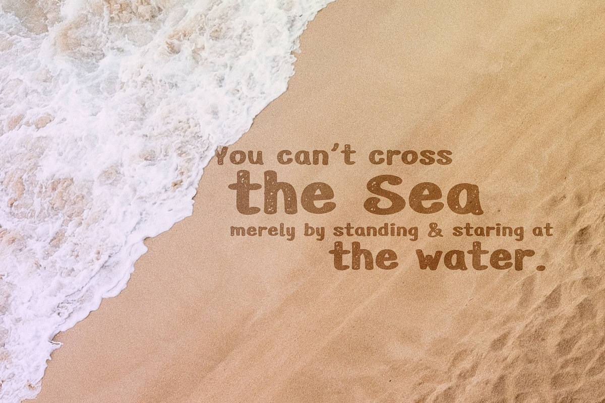 Bayfront - A Beachy Marker Font, a Sans Serif Font by Parker Creative (Photo 7 of 8)