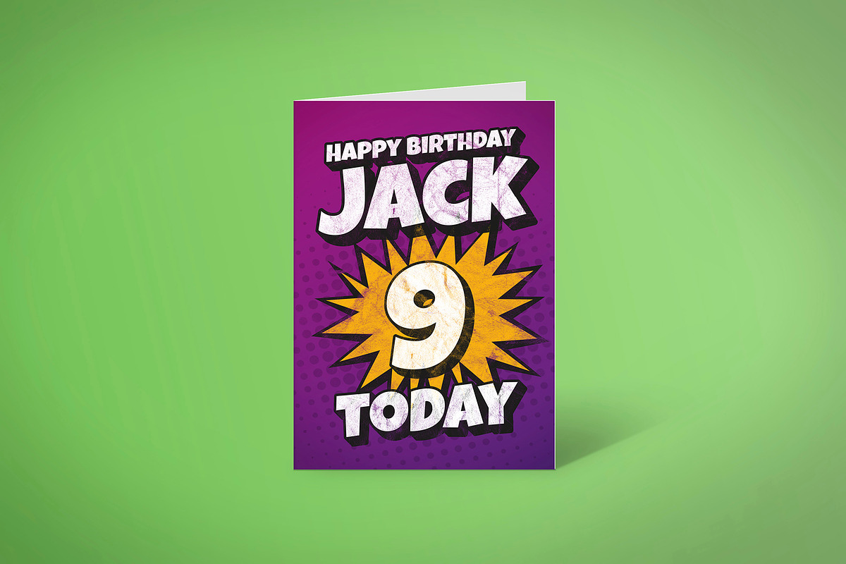 A5 Greetings Card Bi-fold Mock Up, a Print Template by Little Type Factory (Photo 4 of 8)