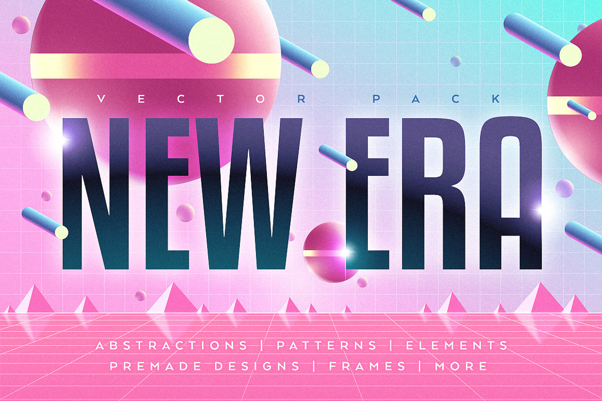 NEW ERA. Vector Graphic Pack, a Graphic by Darumo Shop (Photo 1 of 11)