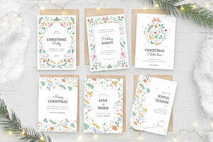 Ornate Christmas Greetings Flyers, a Flyer Template by BrandPacks