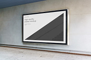 Subway Poster Mockup Bundle Metro, an Advertising Mockup by FoundImages (Thumbnail 33 of 61)