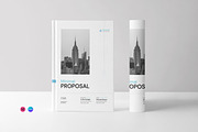 Minimal Proposal Template I Canva, a Brochure Template by PixWork (Thumbnail 1 of 11)