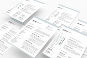 Customizable 5 Page Resume Template, a Resume Template by GraphicFlava (Thumbnail 8 of 8)