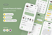 Evorra - Couple Finance App, an App Template by productype1 (Thumbnail 1 of 5)