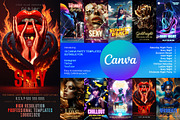 10 Canva Party Templates For Insta, a Templates & Theme by GoodFind (Thumbnail 1 of 5)