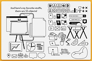 Character Set V04 Aliv, an Illustration by Weirdsgn Store (Thumbnail 4 of 5)