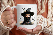 Whimsical Summer Witch Clipart, a Person Illustration by designcity5 (Thumbnail 5 of 5)