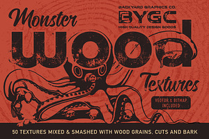 50 Monster Wood Textures