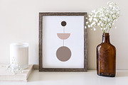 Amberwood Frame - Mockup, a Print Template by SunnyTangerine Stock (Thumbnail 2 of 3)
