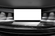 Big Screen Mock Up in Auditorium, a Mockup by Daniel Megias (Thumbnail 3 of 4)