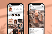 Rose gold & Marble Instagram Covers, a Social Media Template by Photohacklovers (Thumbnail 2 of 5)