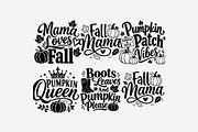 Fall Phrases PNG Bundle, a Seasonal Illustration by Tanya Kart (Thumbnail 7 of 8)