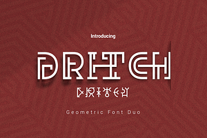 Dritch Font Duo