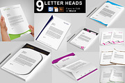 Letterhead, a Stationery Template by asimalikhan555 (Thumbnail 1 of 10)